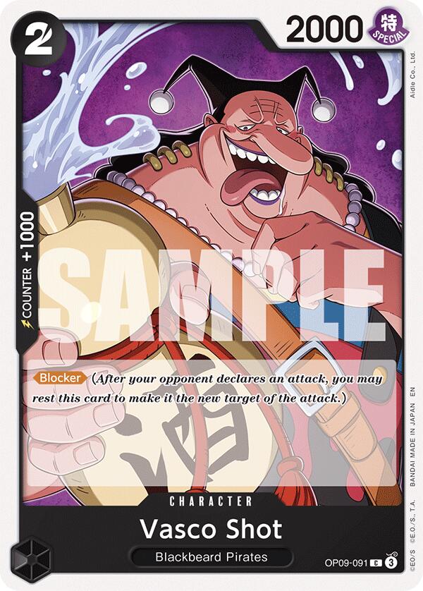 Vasco Shot (Reprint) [Starter Deck: Black Marshall.D.Teach]