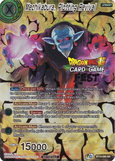 Mechikabura, Plotting Revival (Card Game Fest 2022) (BT10-096) [Tournament Promotion Cards]