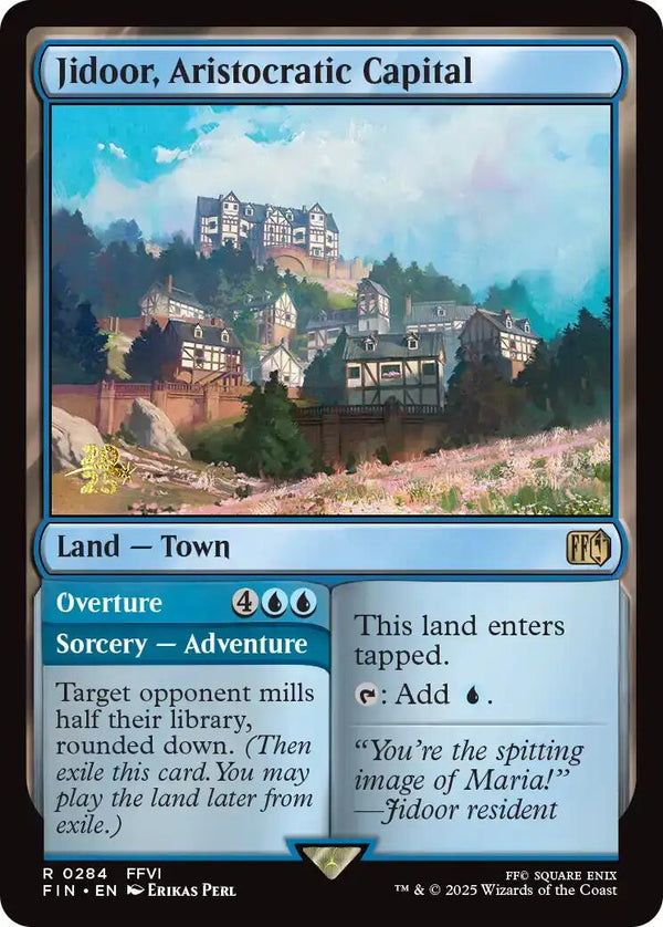 Jidoor, Aristocratic Capital [FINAL FANTASY Prerelease Promo]