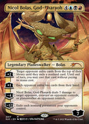 Nicol Bolas, God-Pharaoh (Borderless) [Secret Lair Countdown Kit]