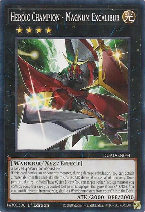 Heroic Champion - Magnum Excalibur [DUAD-EN044] Common