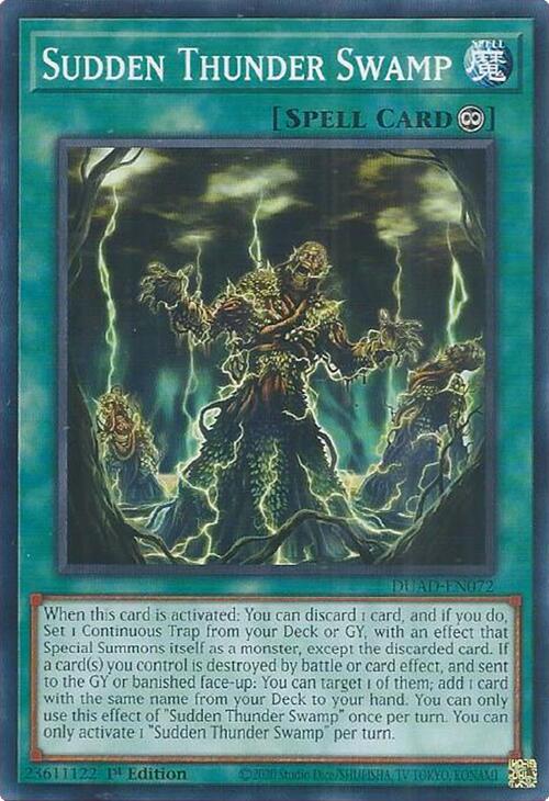 Sudden Thunder Swamp [DUAD-EN072] Common