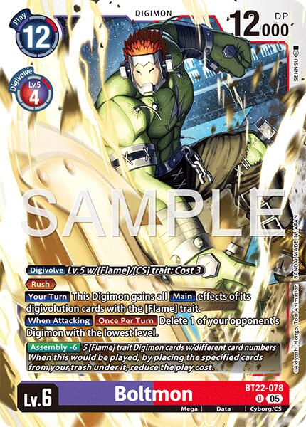 Boltmon [BT22-078] [Cyber Eden]