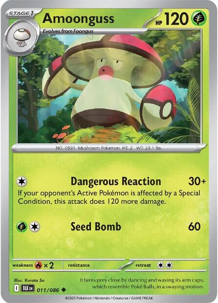 Amoonguss (011/086) [Scarlet & Violet: Black Bolt]