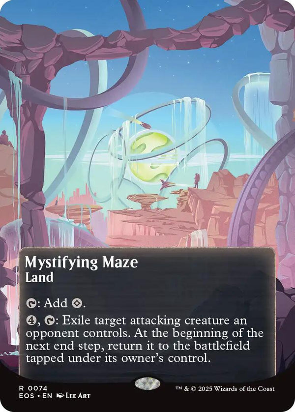 Mystifying Maze (0074) (Borderless) [Edge of Eternities: Stellar Sights]