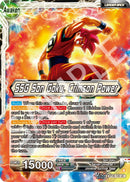 Son Goku // SSG Son Goku, Crimson Power (BT28-105) [Prismatic Clash]