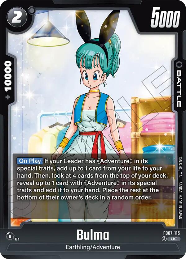 Bulma (FB07-115) [Wish For Shenron]