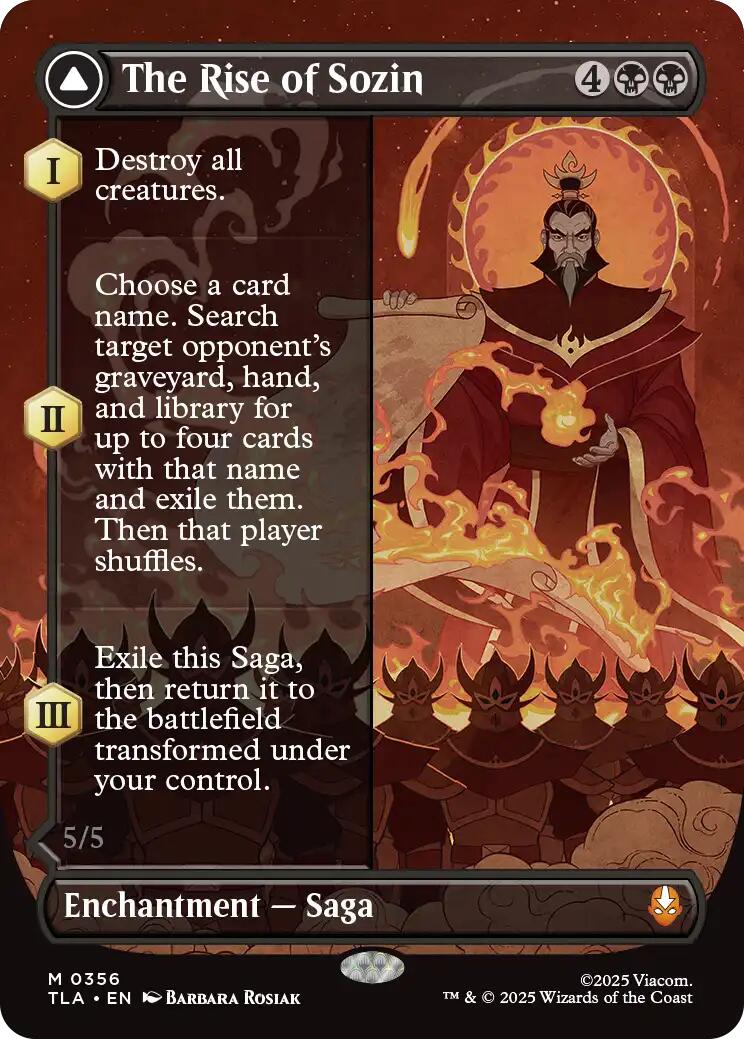 The Rise of Sozin (Borderless) [Avatar: The Last Airbender]