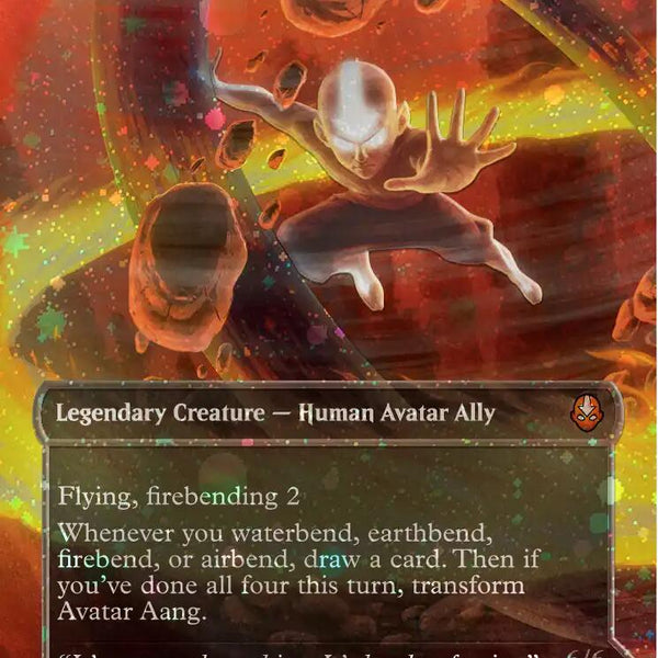 Avatar Aang (Raised Foil) [Avatar: The Last Airbender]