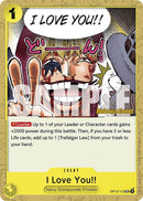 I Love You!! [Legacy of the Master Release Event Cards]