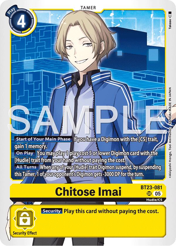 Chitose Imai [BT23-081] [Hackers' Slumber]