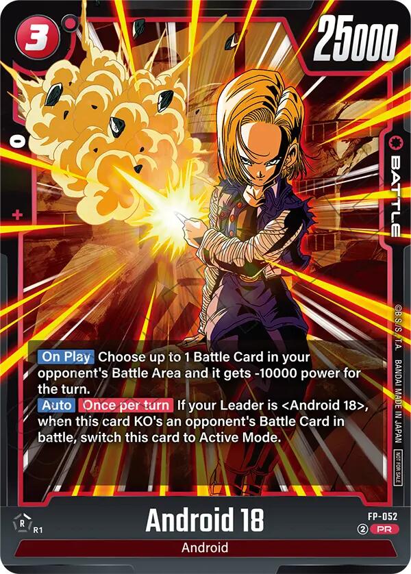 Android 18 (Tournament Pack 08) [Fusion World Tournament Cards]