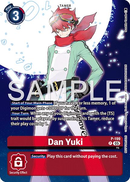 Dan Yuki [P] (Digimon Story: Time Stranger Promo Pack) [Promotional Cards]