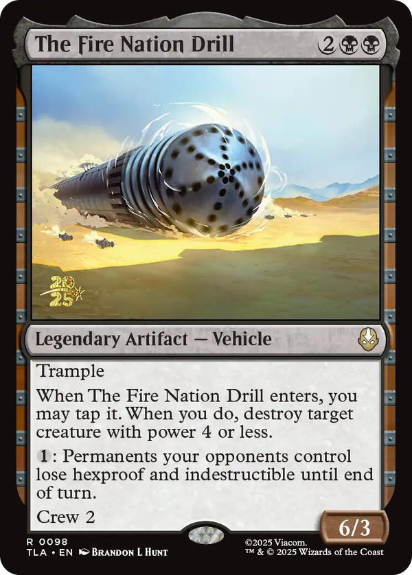 The Fire Nation Drill [Avatar: The Last Airbender Prerelease Cards]