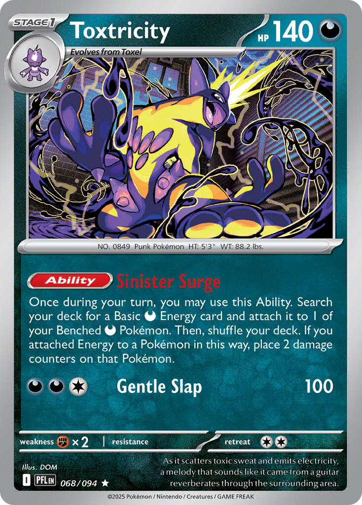 Toxtricity (068/094) (Theme Deck Exclusive) [Mega Evolution: Phantasmal Flames]