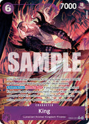 King (Alternate Art) [The Azure Sea's Seven]