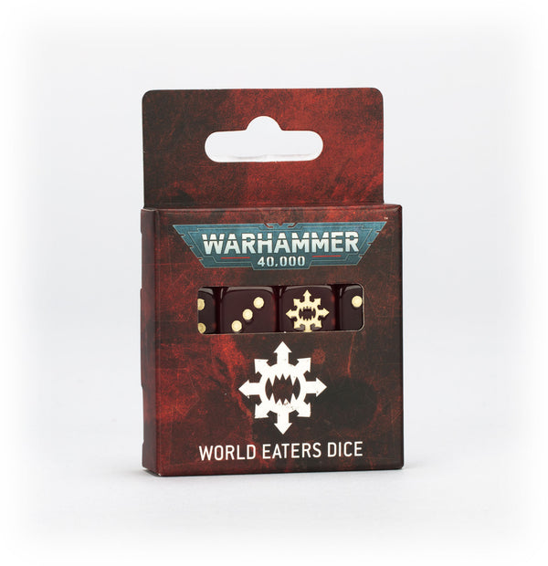 67-03 Warhammer 40K World Eaters Dice Set