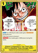 Kizaru!! Compared to Two Years Ago We're a Hundred Times Stronger Now!! [Starter Deck: Egghead]