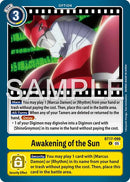 Awakening of the Sun [BT17-099] (Foil Reprint) [Advanced Booster Digimon Generation]