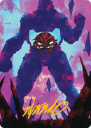 Krang, Utrom Warlord Art Card (Gold-Stamped Signature) [Teenage Mutant Ninja Turtles Art Series]