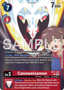 Canoweissmon [BT21-022] (Alternate Art) [Advanced Booster Digimon Generation]