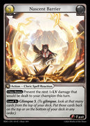 Nascent Barrier (Curio Foil) (101) [Radiant Origins]