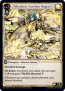 Mordred, Aurelian Regent (5) [Mordred Re: Collection, Aurelian Regent]