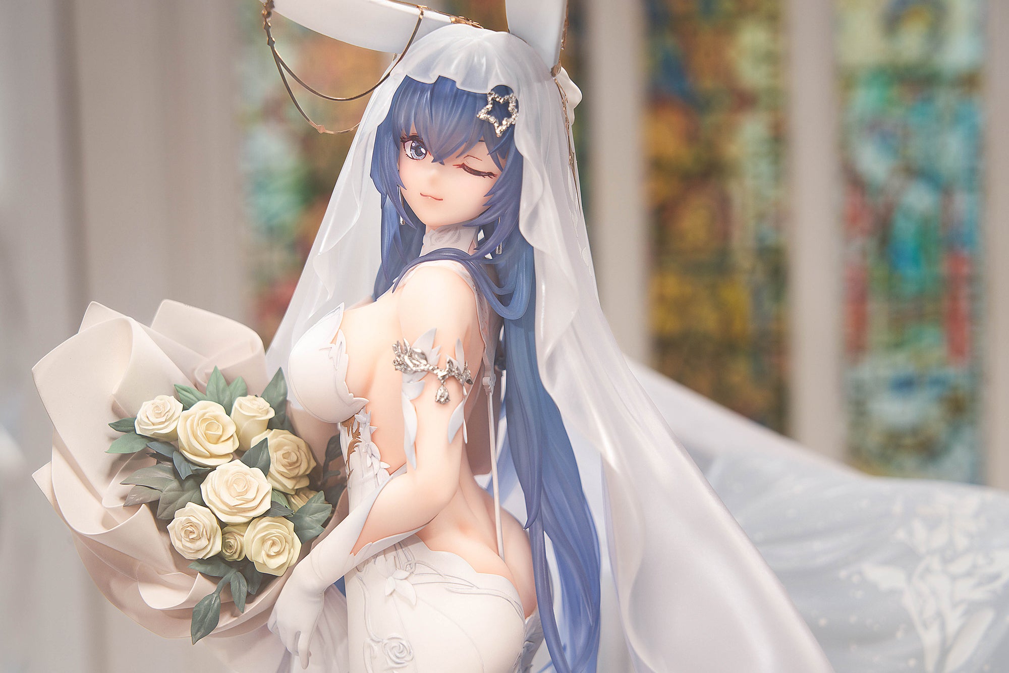 SDM子天使白蓮白雪Ver. Byakuren White Snow Ver. New Jersey: Snow-White Ceremony Ver. | 1/7 Scale Figure