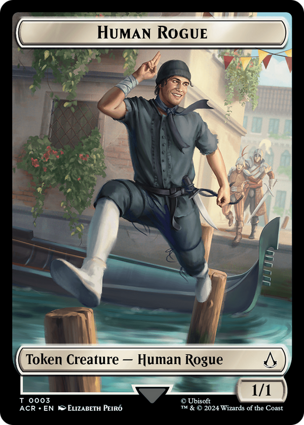 Human Rogue Token [Assassin's Creed Tokens]