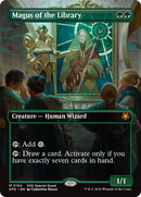 Magus of the Library (Borderless) [Secrets of Strixhaven Special Guests]