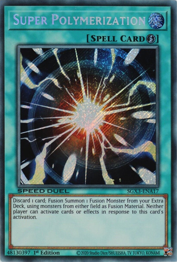 Super Polymerization [SGX3-ENA17] Secret Rare