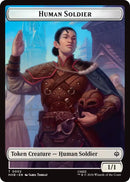 Human Soldier // Goblin Army (0004) Double-Sided Token [The Hobbit Tokens]
