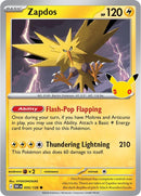 Zapdos (055/128) [Mega Evolution: 30th Celebration]