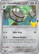 Ferrothorn (104/128) [Mega Evolution: 30th Celebration]