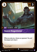 Suave Negotiator