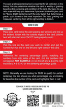 Legends Card Grading Centering Tool with Cleaning Cloth Kit