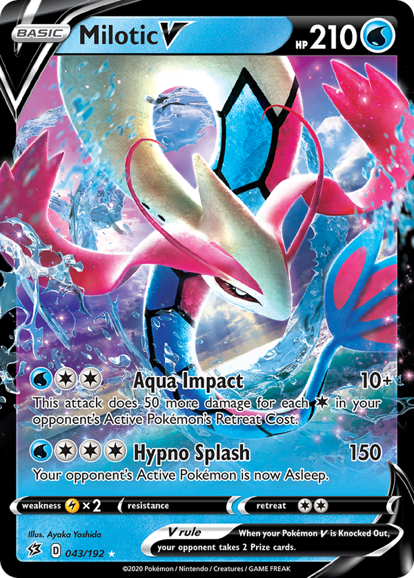 Milotic V (043/192) [Sword & Shield: Rebel Clash]