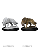 Deep Cuts Miniatures: Timber Wolves
