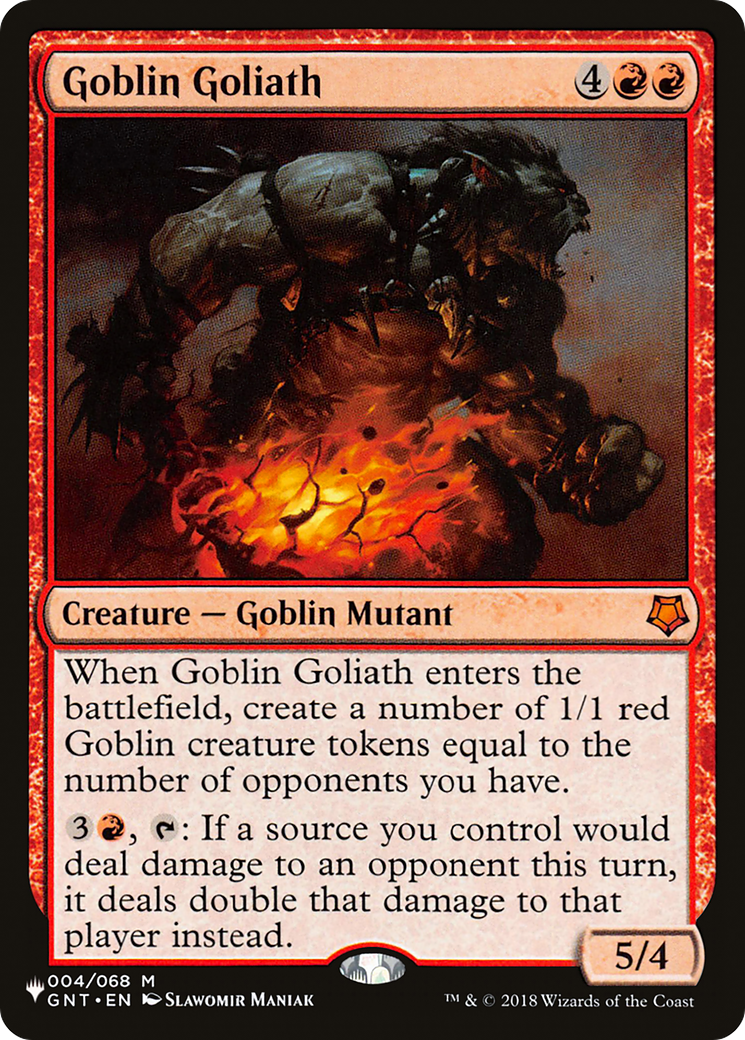 Goblin Goliath [The List]