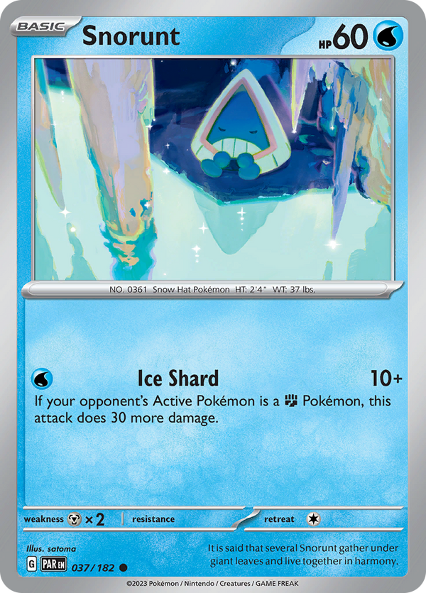 Snorunt (037/182) [Scarlet & Violet: Paradox Rift]