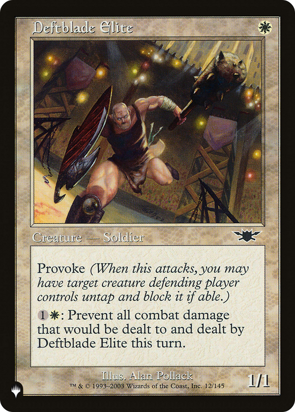 Deftblade Elite [The List Reprints]