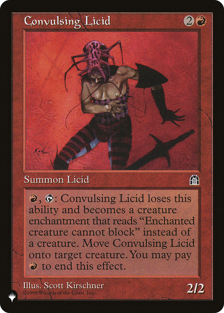 Convulsing Licid [The List Reprints]