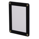 1-Card Black Frame Screwdown Holder | Ultra Pro