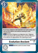 Evolution Ancient [BT7-110] (2022 Championship Offline Regional) (Online Finalist) [Next Adventure Promos]
