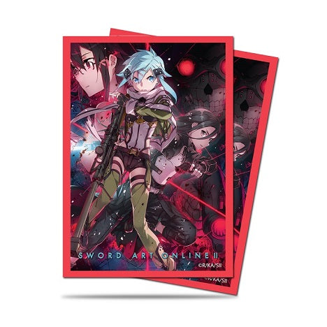sinon card sleeves Sword Art Online II Phantom Bullet Small Deck Protector 60ct Select:$20 Pokemon Card Promo - unstable games sized cards and compatible