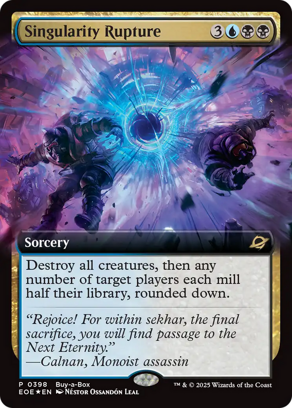 Singularity Rupture [Edge of Eternities Promo Pack]