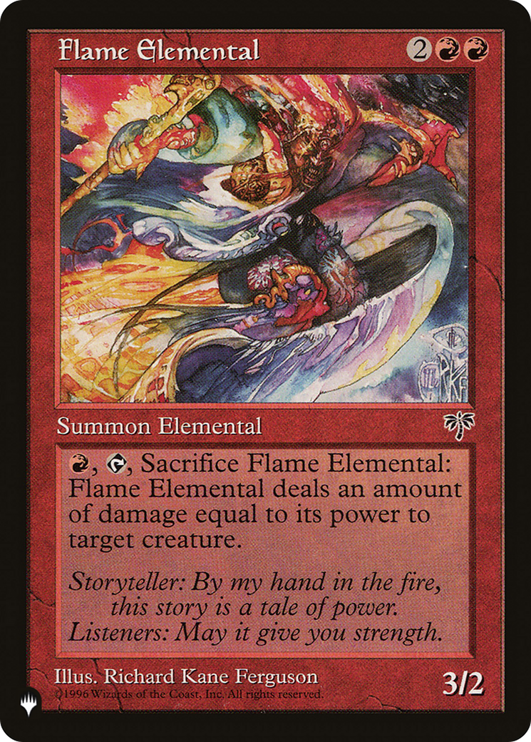 Flame Elemental [The List]