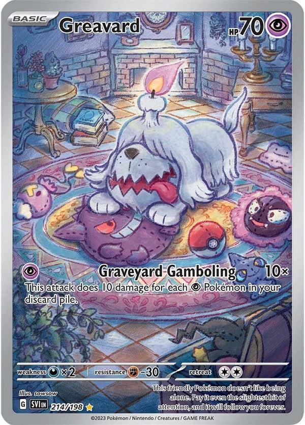 Greavard (214/198) [Scarlet & Violet: Base Set]