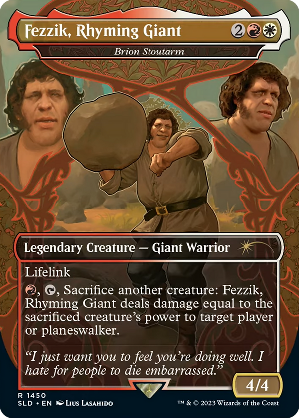 Fezzik, Rhyming Giant - Brion Stoutarm [Secret Lair Drop Series]