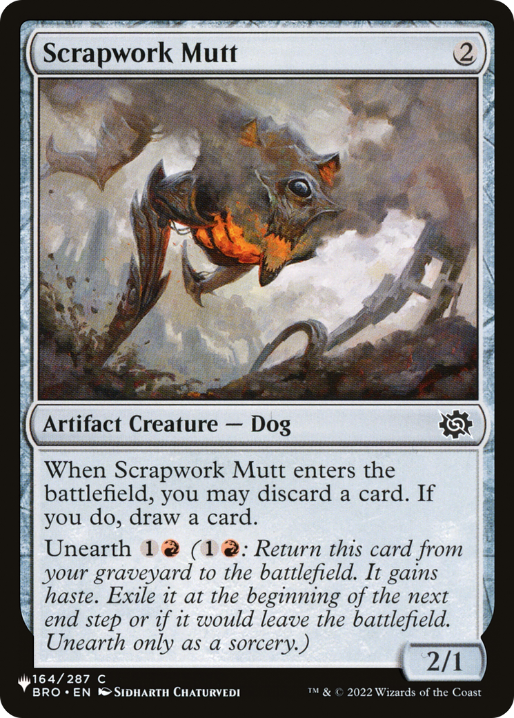 Scrapwork Mutt [The List Reprints]